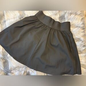 Express Black Full Mini Skirt